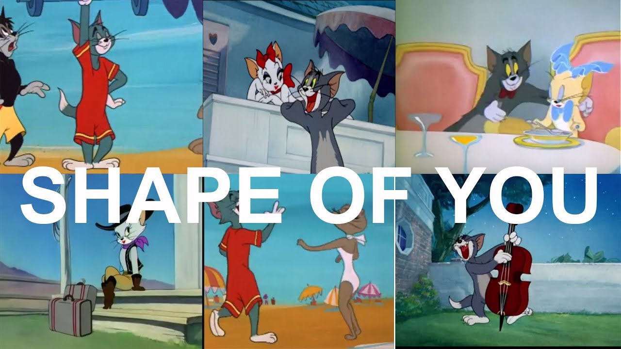 TOM AND JERRY singing SHAPE OF YOU!!!! by Modern Times Productions