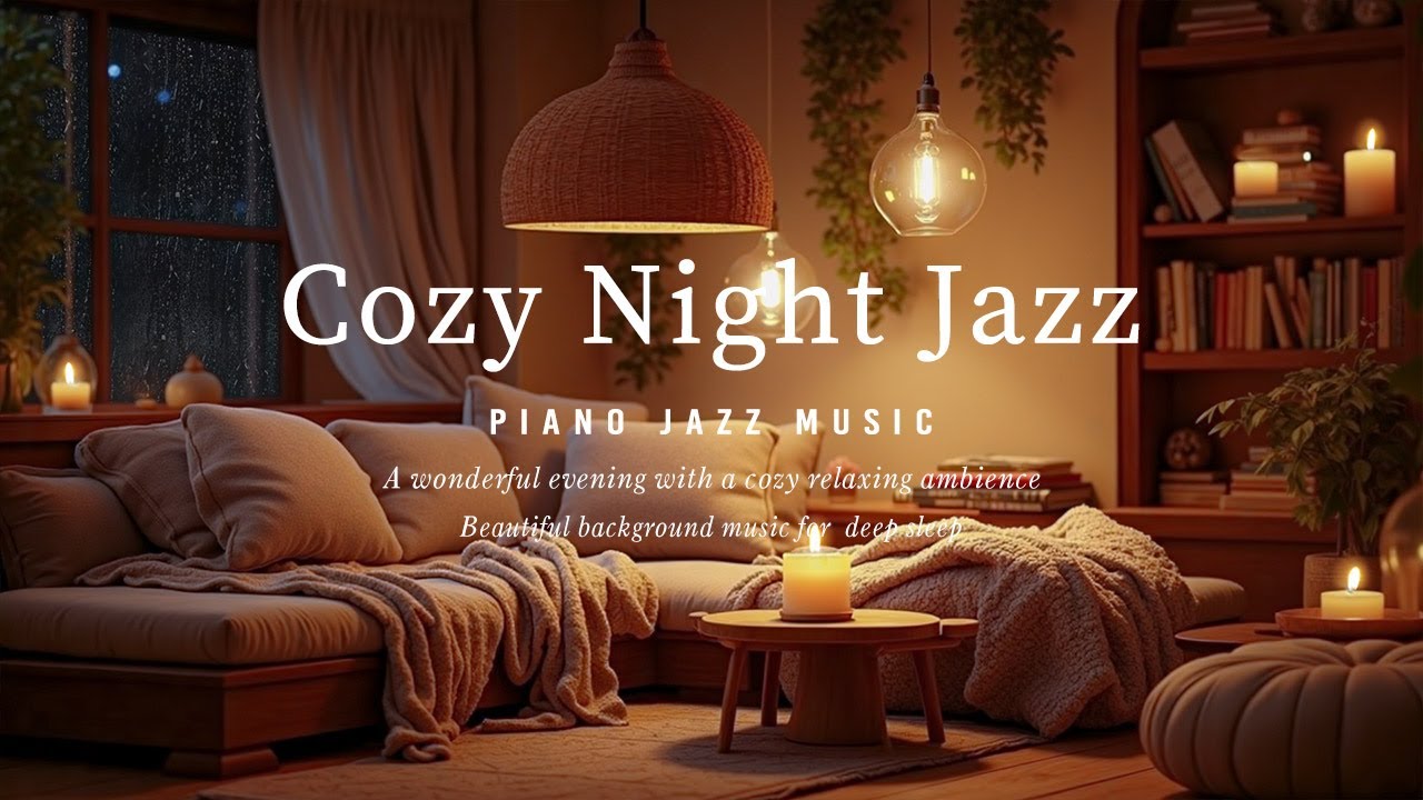 Relaxing of Midnight Jazz Sleep - Sleep well with soothing piano jazz music - Smooth Background Jazz