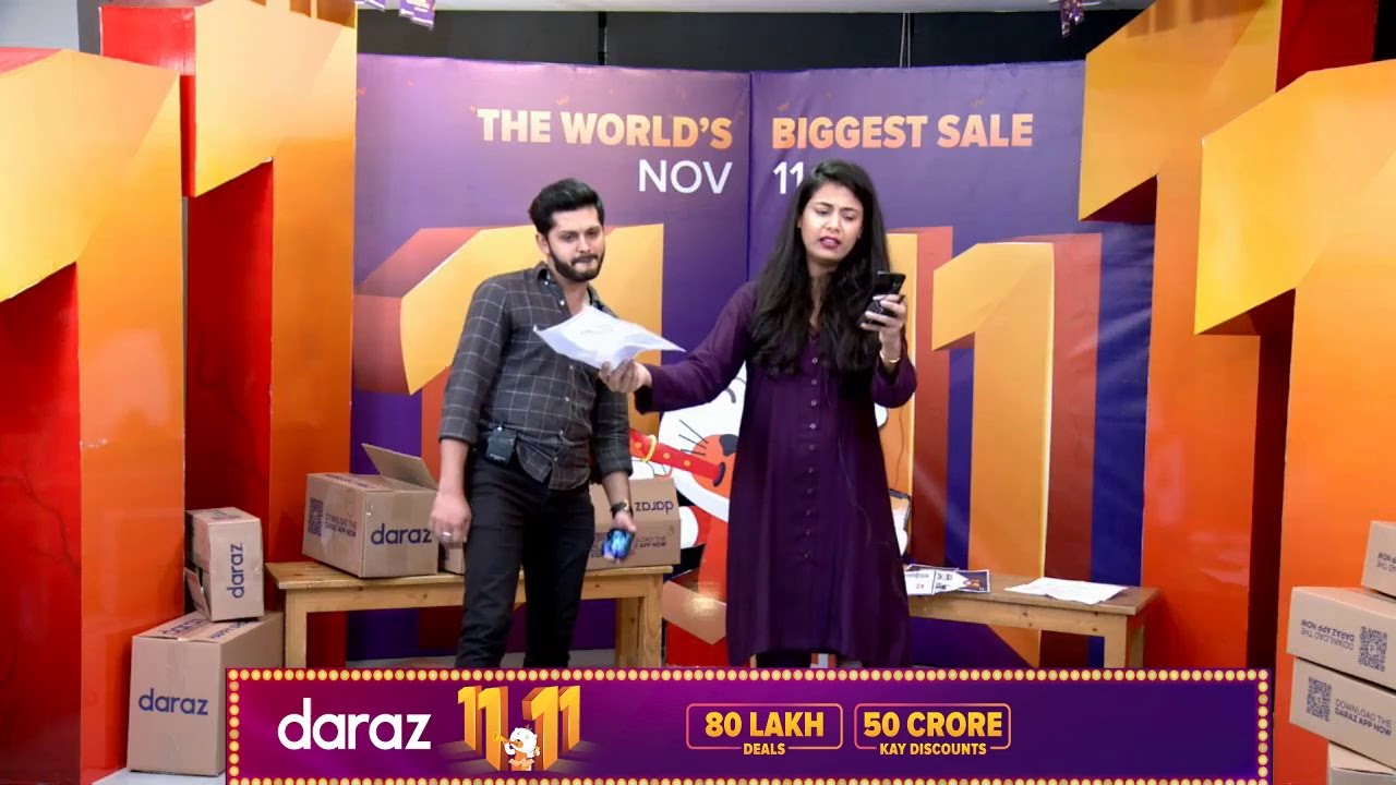 #DarazGyaraGyara is going live TONIGHT!