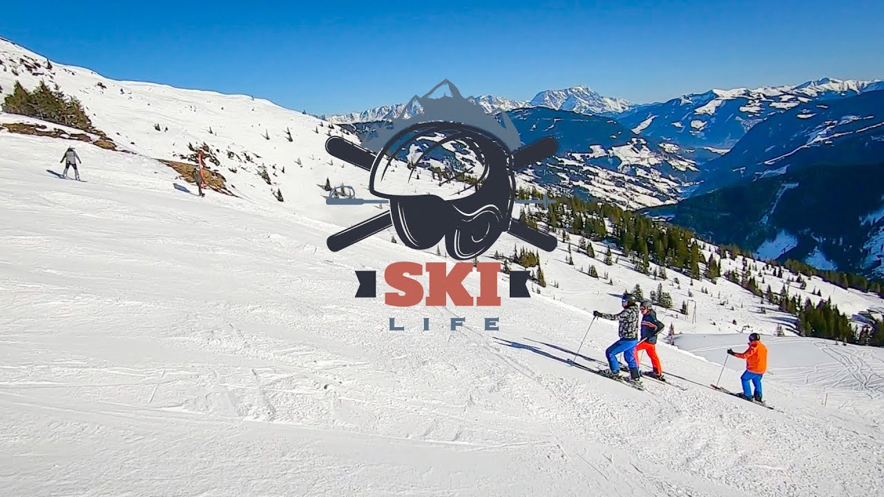 SkiCircus Saalbach Hinterglemm - No_3 Red Run - Skiing Austria