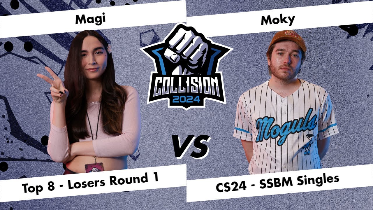 Collision 2024 - Magi (Falco) VS Moky (Fox) - Melee Top 8 - Losers Round 1