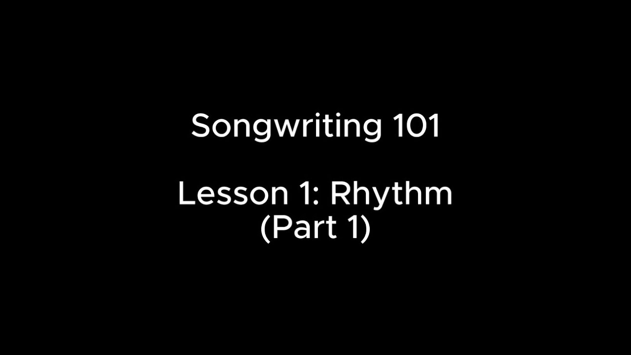 Stop writing 'stiff' songs: Use the right tempo | Songwriting 101 (Lesson 1 - Part 1)