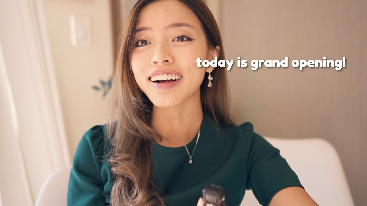opening our brick and mortar art shop in the bay area! #artvlog