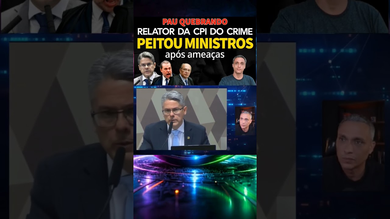 #STF  CPIDobCrimeN&atilde;o me curvo a amea&ccedil;as!