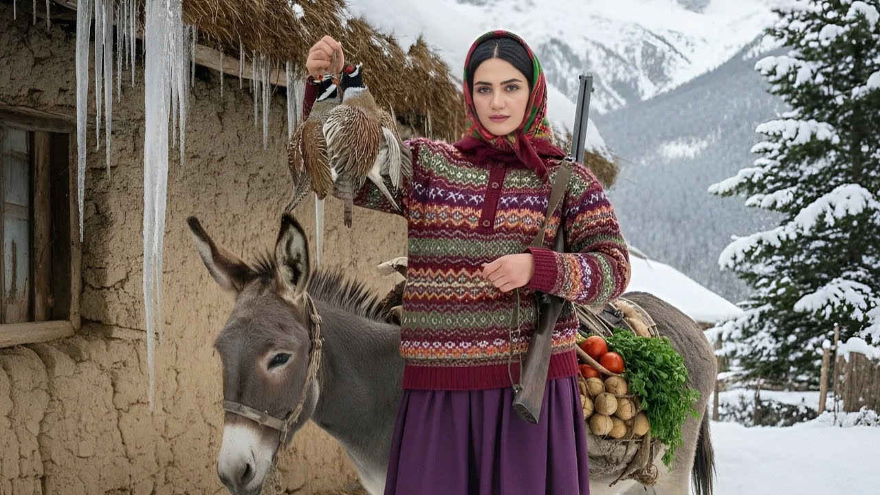 Surviving Winter in Iran's Forgotten Mountain Village | Amazing Cooking