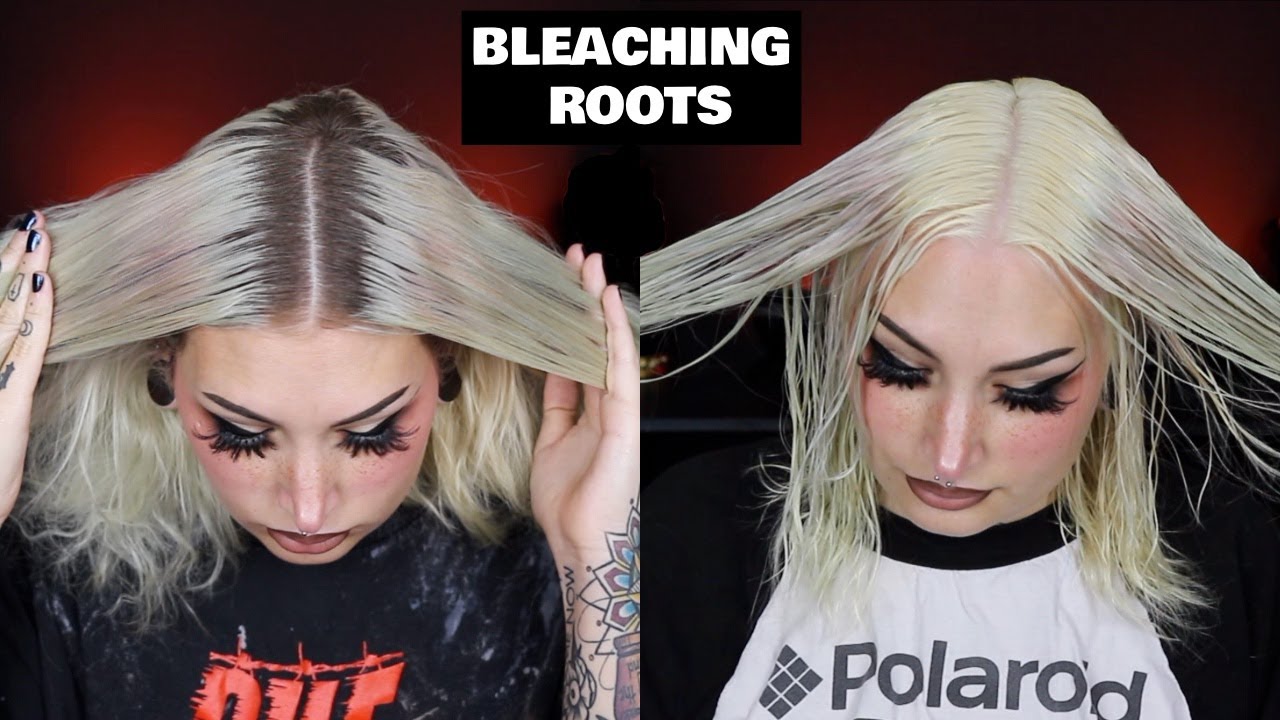 Bleaching My Roots, Again :)