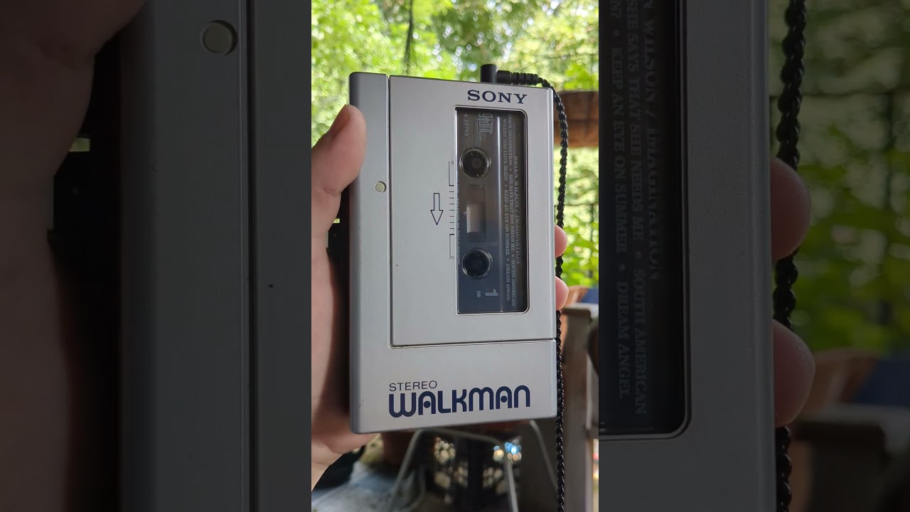 Finished servicing my WM-4 Walkman #walkman #cassette #retro