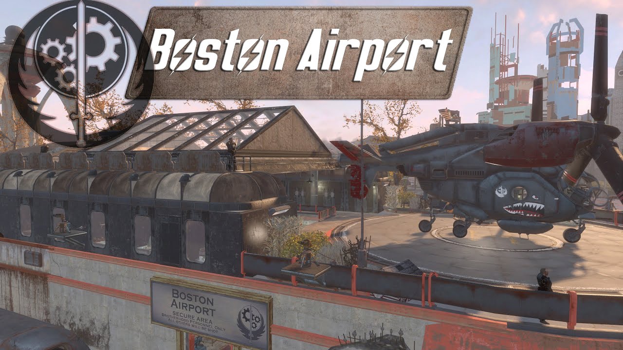 Fallout 4 Boston Airport Settlement Tour