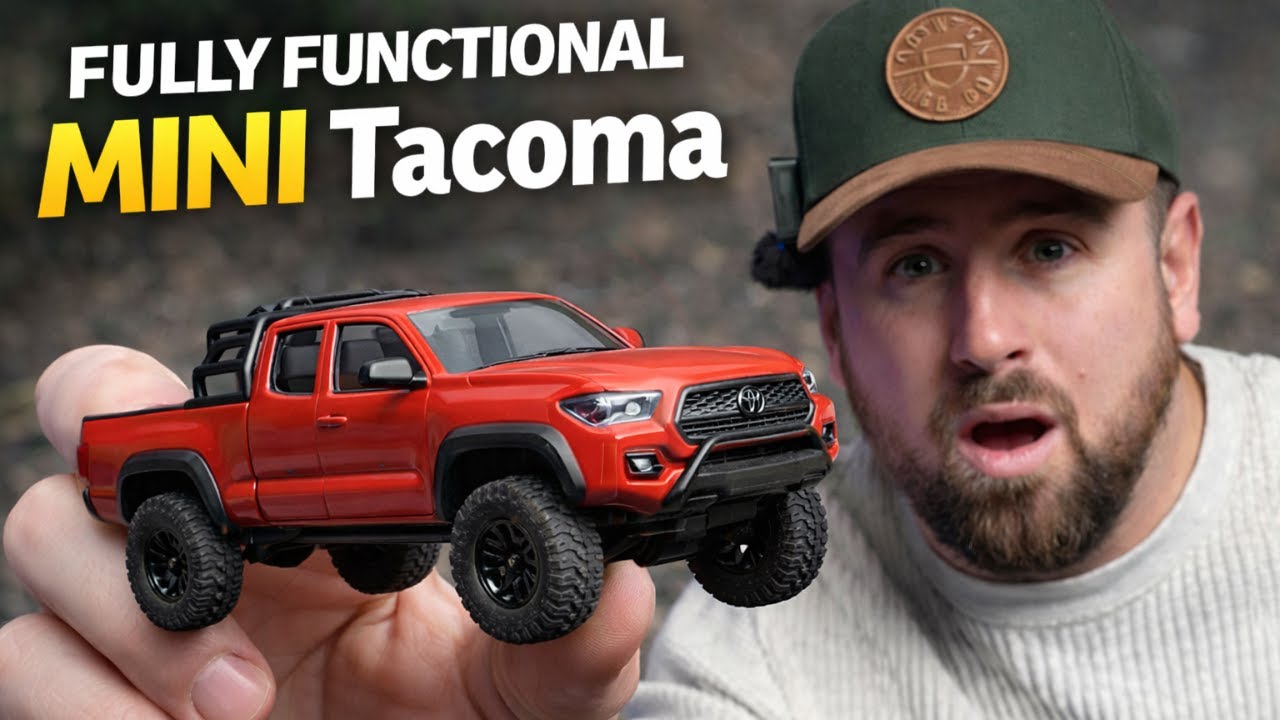 Полностью функциональная модель MINI Tacoma?! (Радиоуправляемая модель в масштабе 1/24)