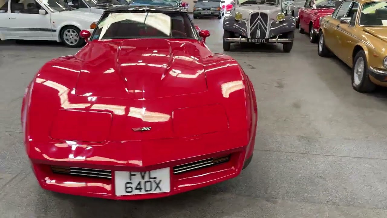 1981 CORVETTE | MATHEWSONS CLASSIC CARS | AUCTION: 25, 26 & 27 JUNE 2025