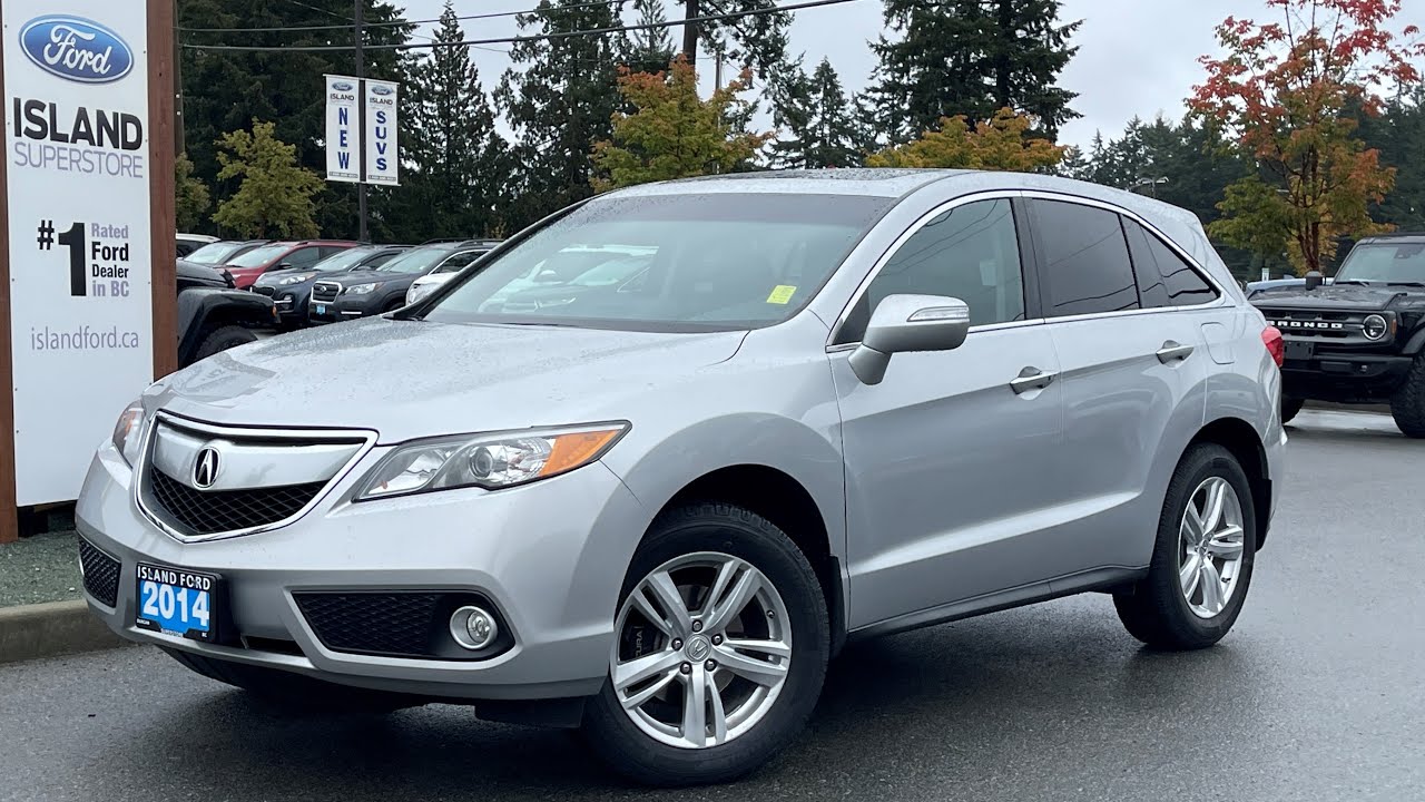 2014 Acura RDX + Moonroof, Heated Seats, AWD Review | Island Ford