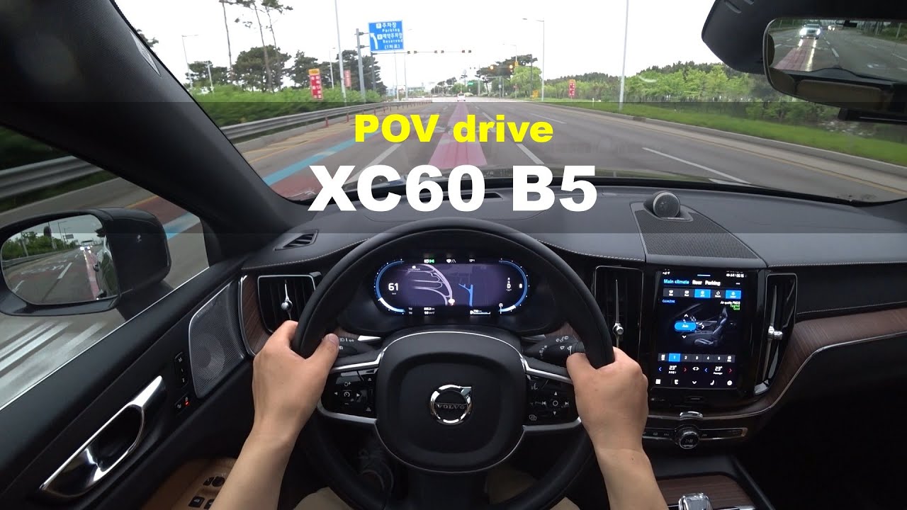 2023 Volvo XC60 B5 POV test drive