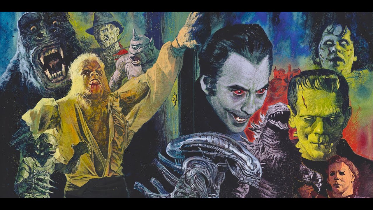 Classic Monsters, Modern Art book flip through