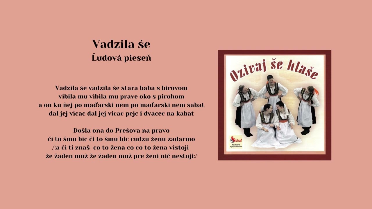 Tvoriví umelcI ŠARIŠA, Co še stalo, Vadzila še, ľudové, Videorohaľ