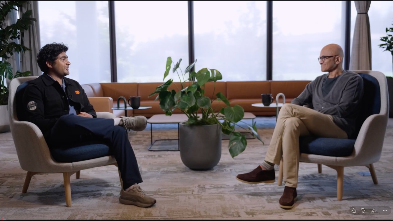 Satya Nadella, CEO of Microsoft, on the future of enterprise models with Applied Compute.