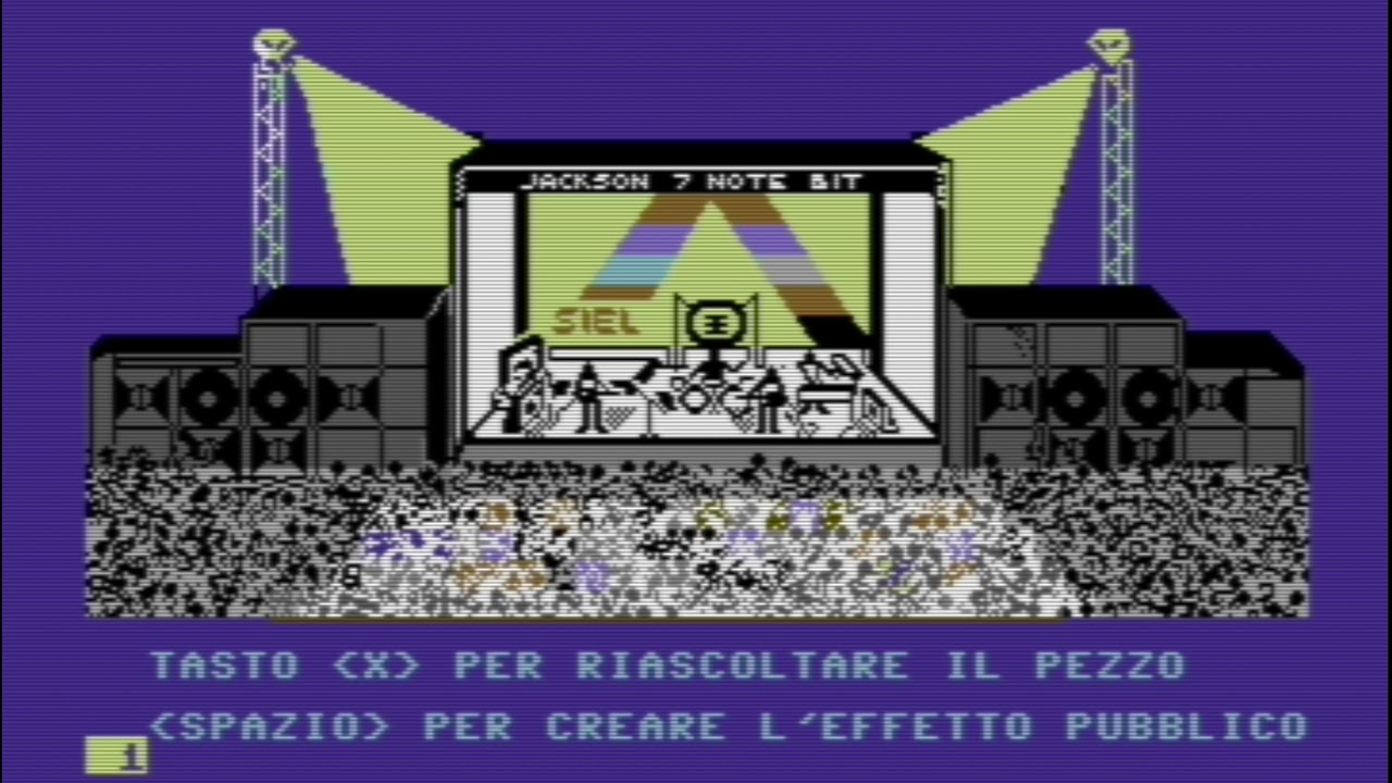 C64 Music Program: 7 Note Bit