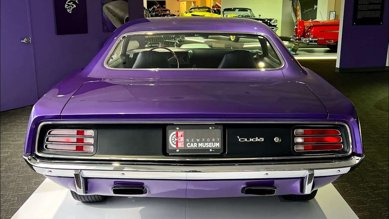 1970 Plymouth Cuda R Code In Violet/Plum Crazy