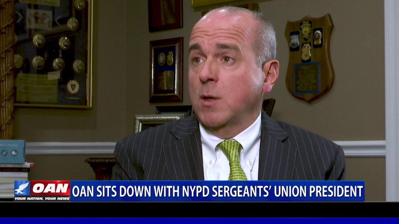 OAN sits down with NYPD Sergeants Benevolent Association president