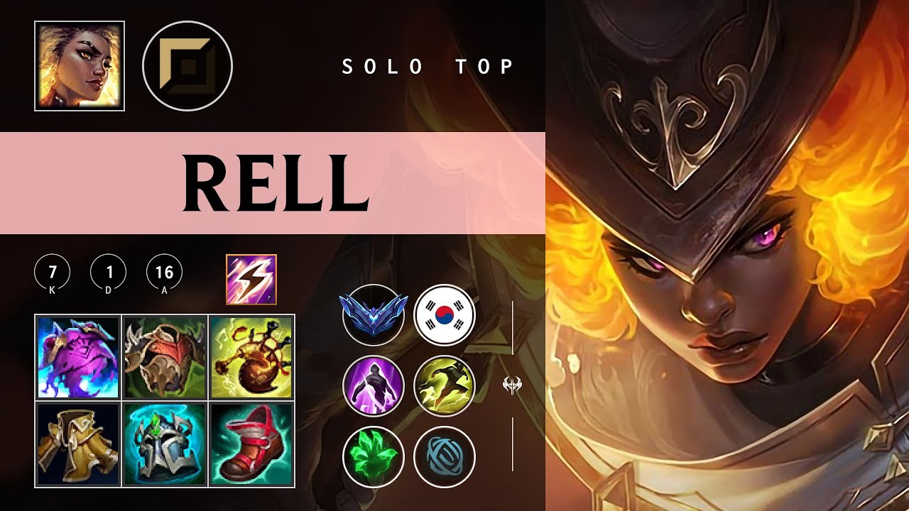 Rell Top vs Gangplank - KR Diamond Patch 26.01