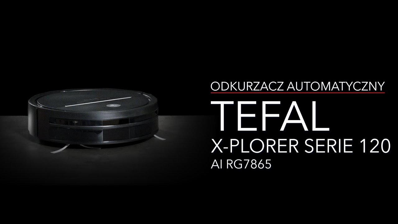 ⭐️ Odkurzacz automatyczny Tefal X-plorer Serie 120 AI RG7865 – dane techniczne – RTV EURO AGD