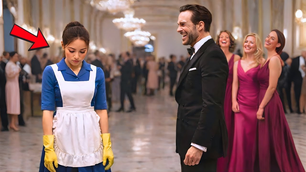 SI BAILAS EL VALS, YO LIMPIO EL SALÓN — RIÓ EL MILLONARIO, PERO LA EMPLEADA BRILLÓ COMO UNA ESTRELLA
