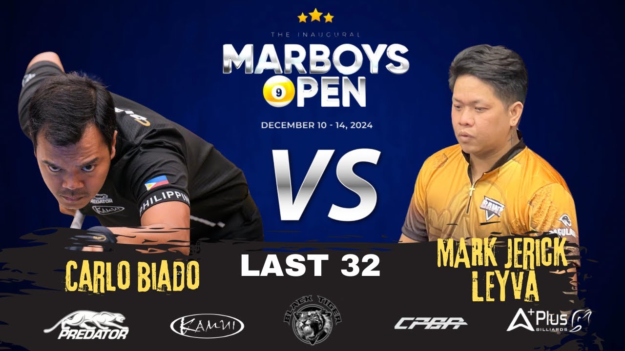 LAST 32 | Carlo Biado VS Mark Jerick Leyva | Race 10 | Marboys OPEN 2024