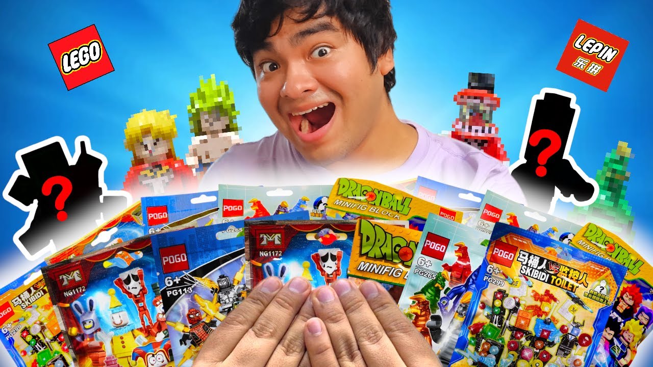 Compré TODAS las minifiguras SORPRESA del CHINO!