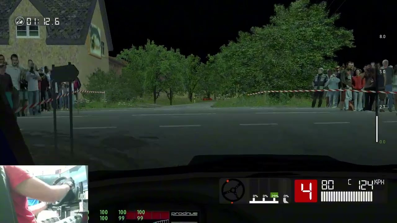 Primera etapa del rally RBR