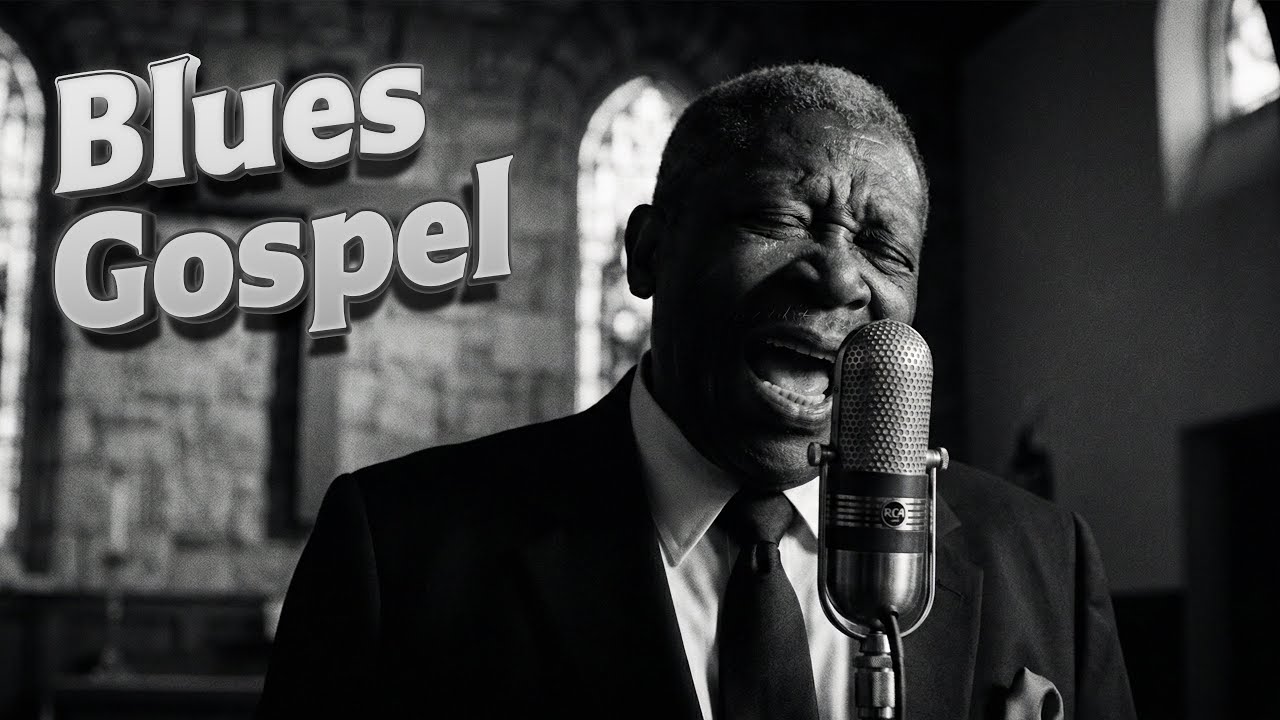 Echoes Beneath the Cedar Roof – Slow Gospel Blues of Time & Stillness