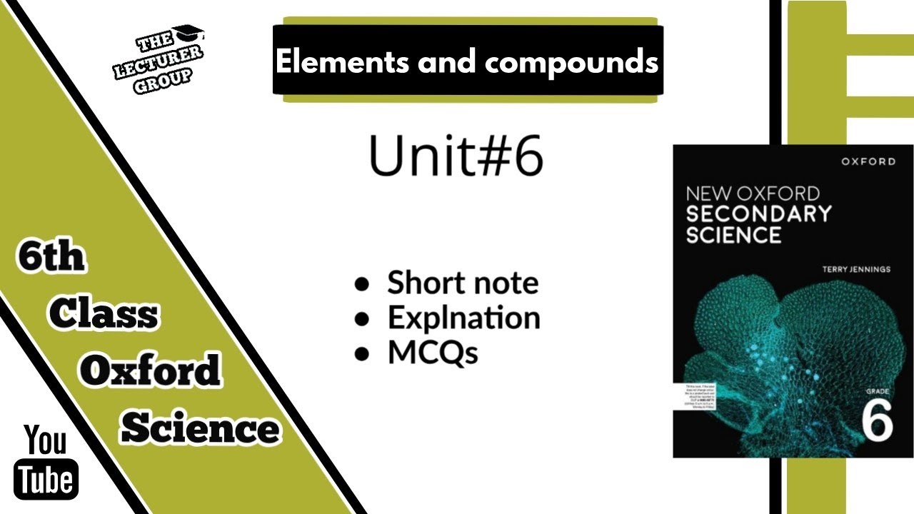 Elements and Compounds | Chapter 6 | Class 6 New Oxford secondary Science | Urdu / Hindi