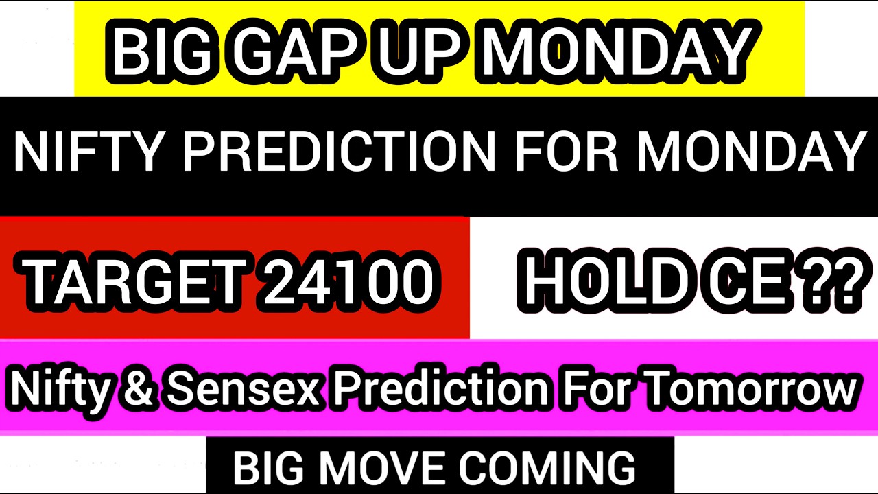 monday market analysis | Nifty Prediction | Sensex | Monday market gap up or gap down | 15 June