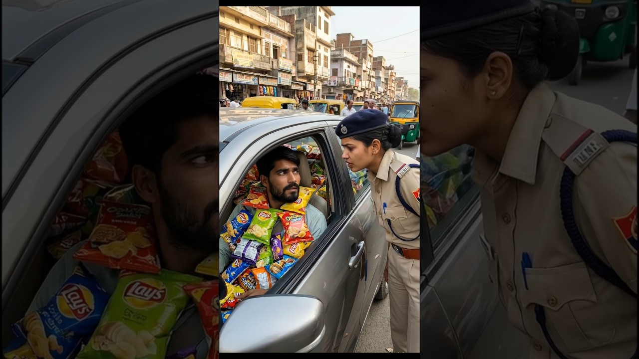 kurkure vs police 🤯#shorts #funny #viral #comedy #ai #entertainment
