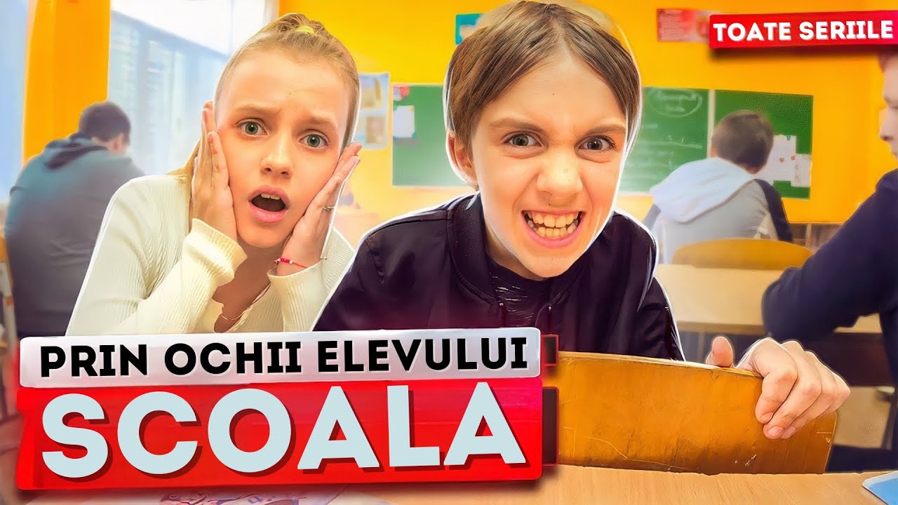 🔥 CEL MAI BUN SERIAL despre școală! 🔥 Dima și Natasha | Scoala Prin Ochii Elevului