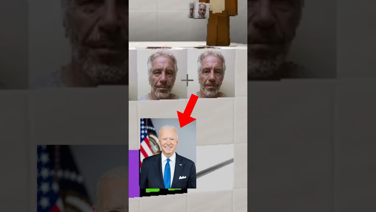 JOE BIDEN?! 😳 Guess The Social Network in Minecraft! #shorts #minecraft