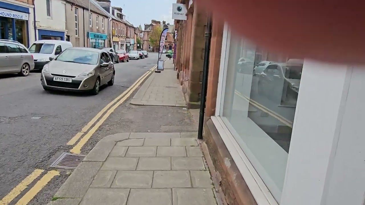 Lockerbie (Dumfries and Galloway) tour round the town