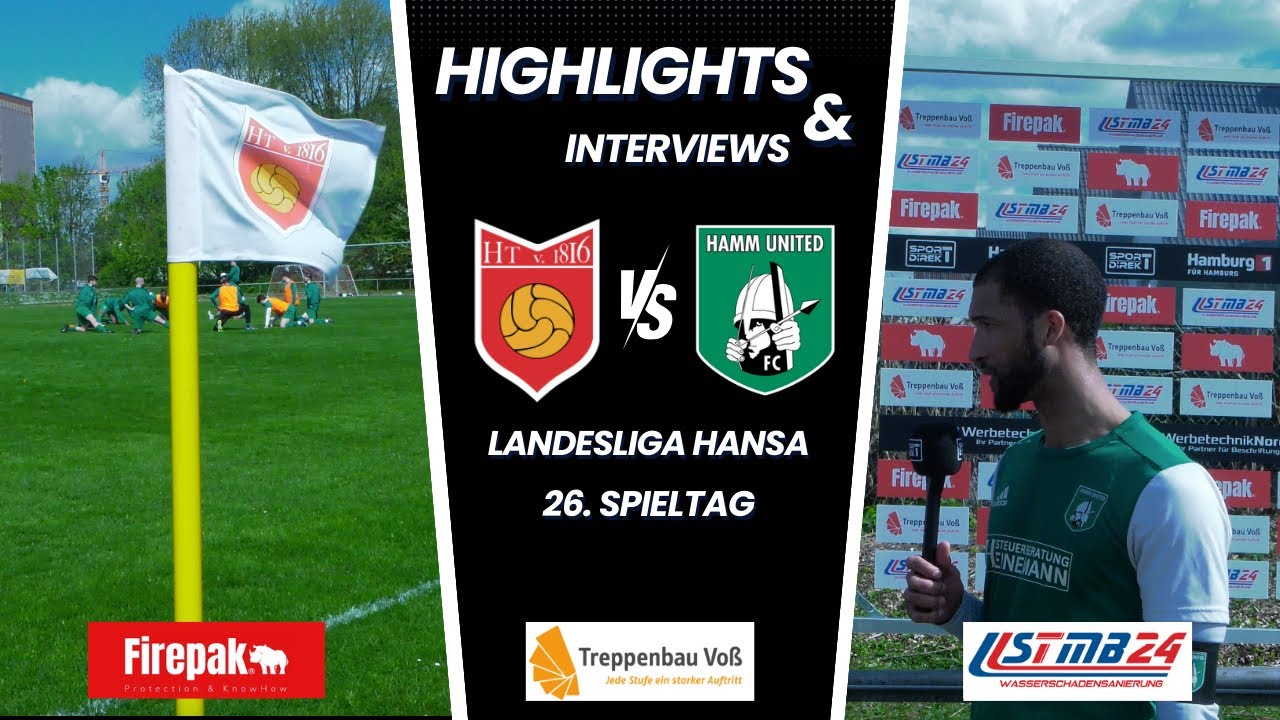 HT 16 - Hamm United 26. Spieltag Landesliga Hansa