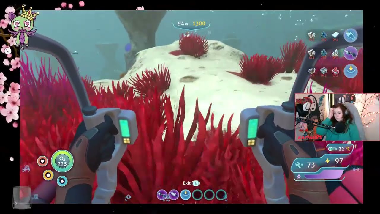Scared of the dark blue part 20!! Subnautica !
