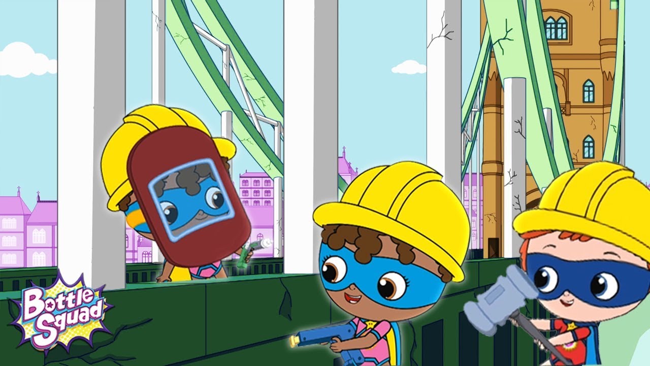 London Bridge Is Falling Down | Nursery Rhyme | Bottle Squad Video