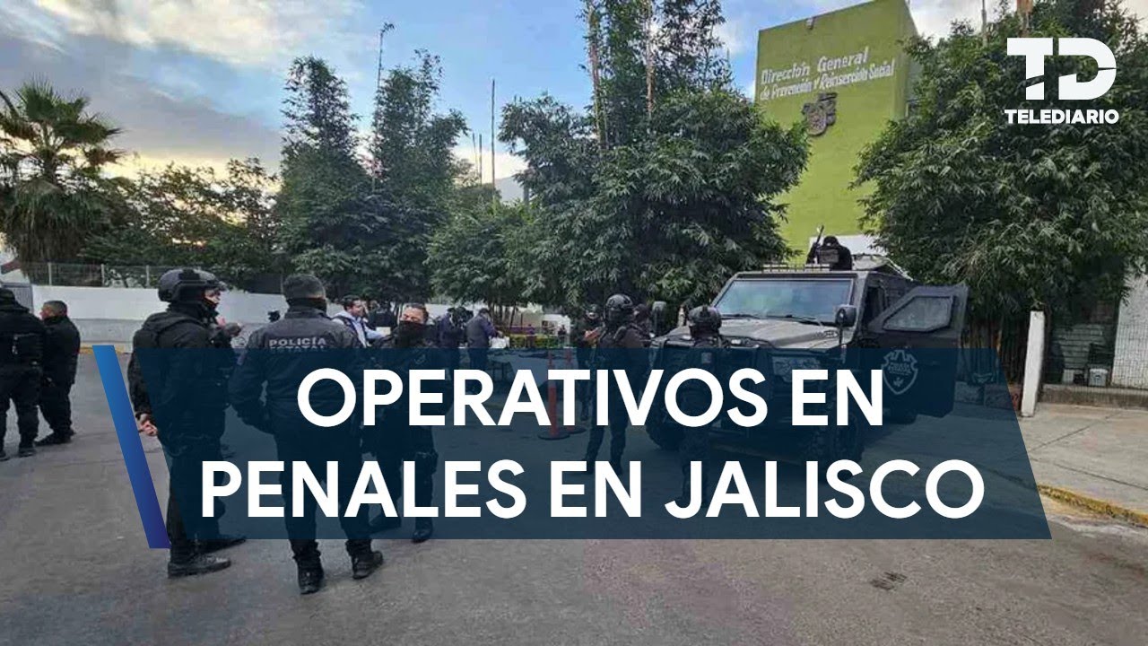Decomisan armas, cuchillos y celulares en centros penitenciarios de Puente Grande, Jalisco