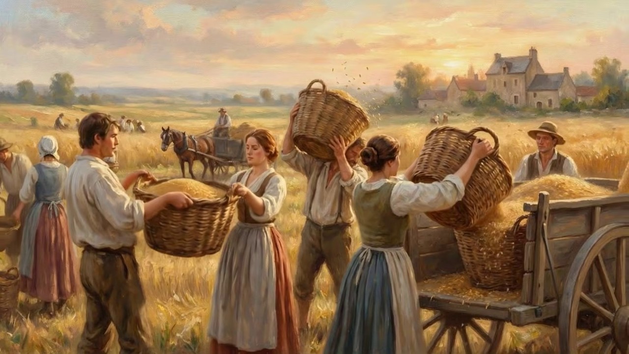 Visual Poems | A Season of Abundance 🌾 | Golden Harvest Fields | Relaxing Classic Music 2026