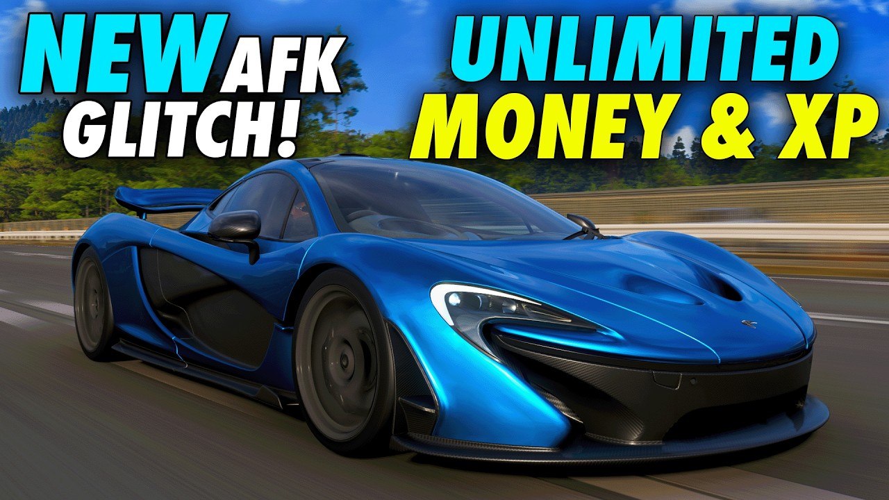 САМЫЙ БОЛЬШОЙ ГЛИТЧ НА ДЕНЬГИ И ОПЫТ AFK В FORZA HORIZON 6 &mdash; МГНОВЕННАЯ ПРОКАЧКА!
