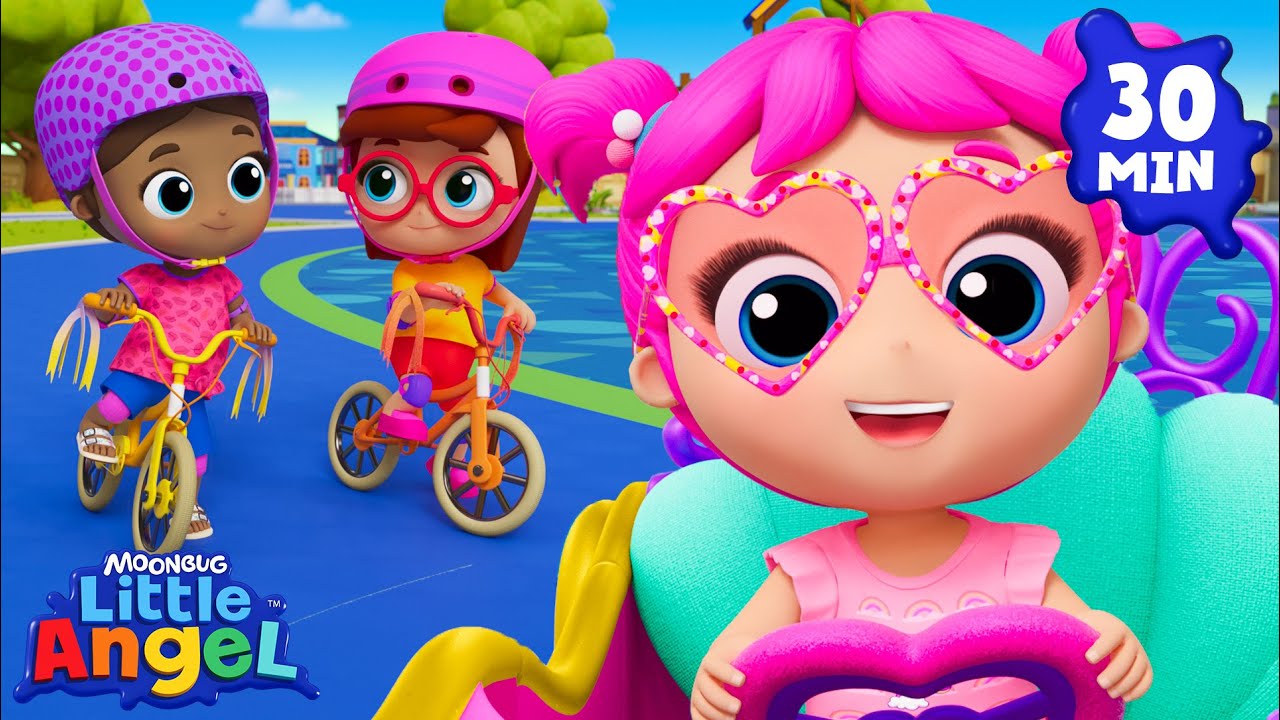 Me and My Pink Car Against the World 🚗💖 | Fun Sing Along Songs by @LittleAngel Playtime