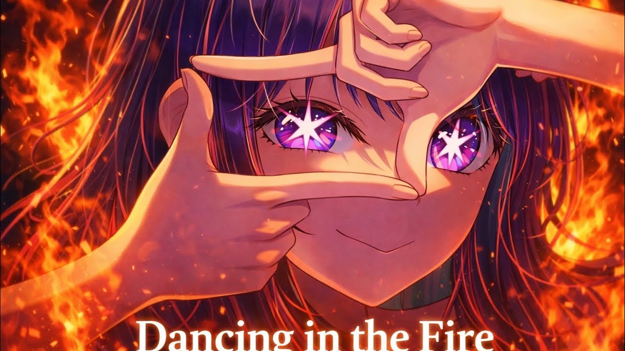 Dancing in the Fire / Original song/nightcore Vibes(lyrics)