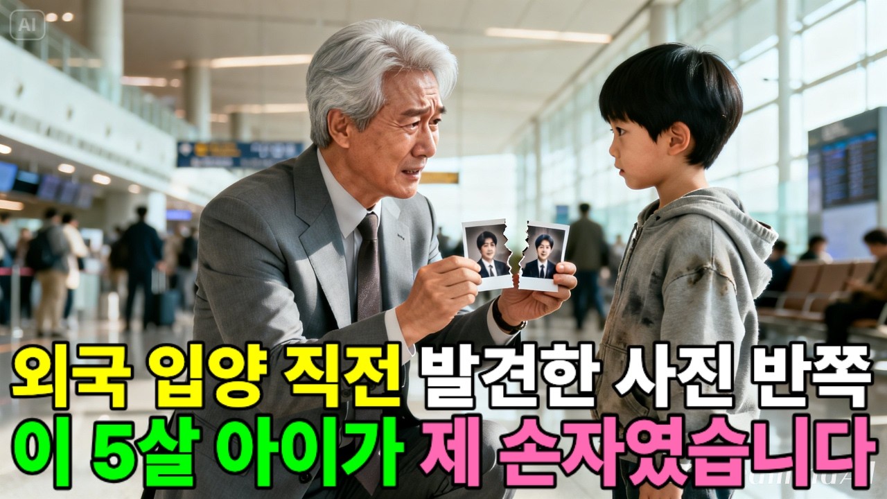 입양 가는 아이 가방에서 나온 30년 전 사진│첫사랑이 찢어버린 바로 그 사진│공항에서 손자 찾은 재벌 회장│어머니가 평생 숨긴 충격 비밀` #시니어드라마 #시니어사연 #오디오북