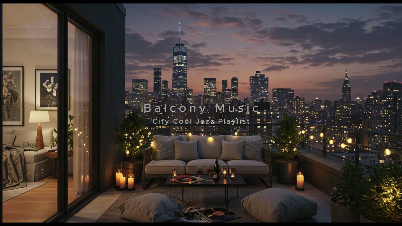 [Playlist] balcony9 | 도시의 끝, 발코니에서 듣는 시티 쿨 재즈 -City Cool Jazz
