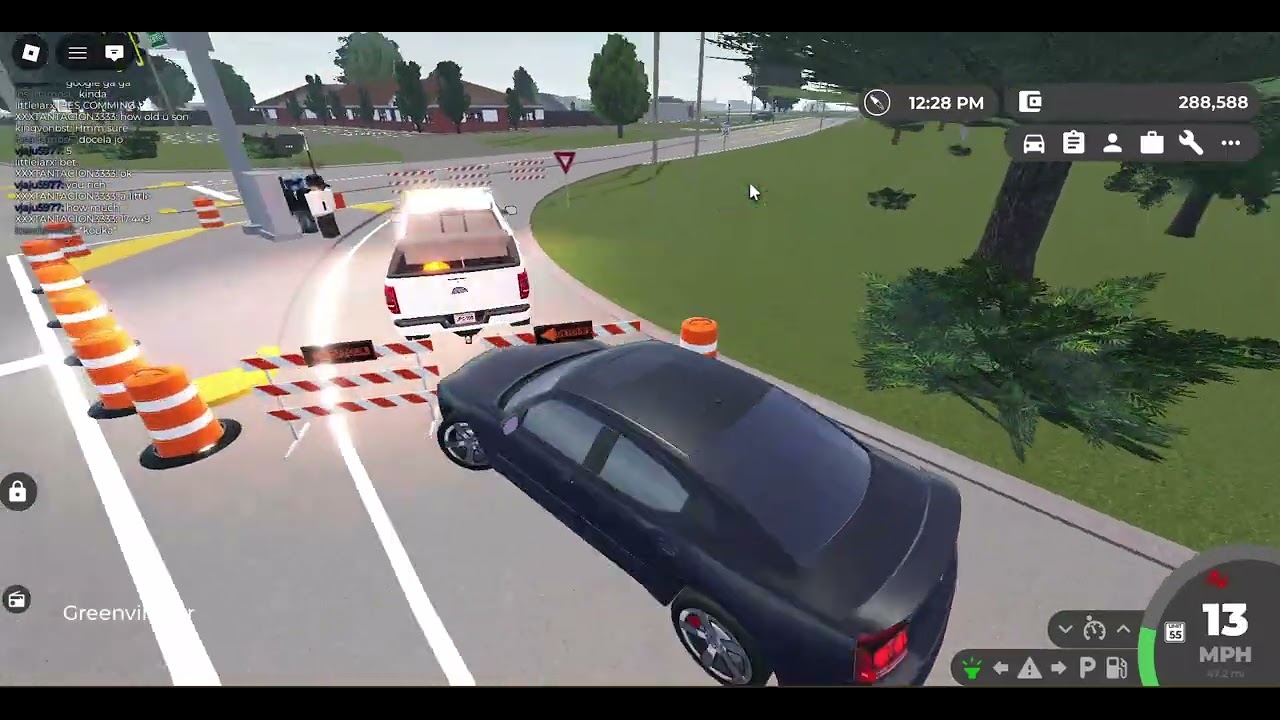 TROLLING + GETTING CHASED BY COPS | Roblox Greenville