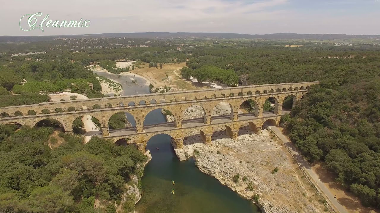 PONT DU GARD DRONE 4K