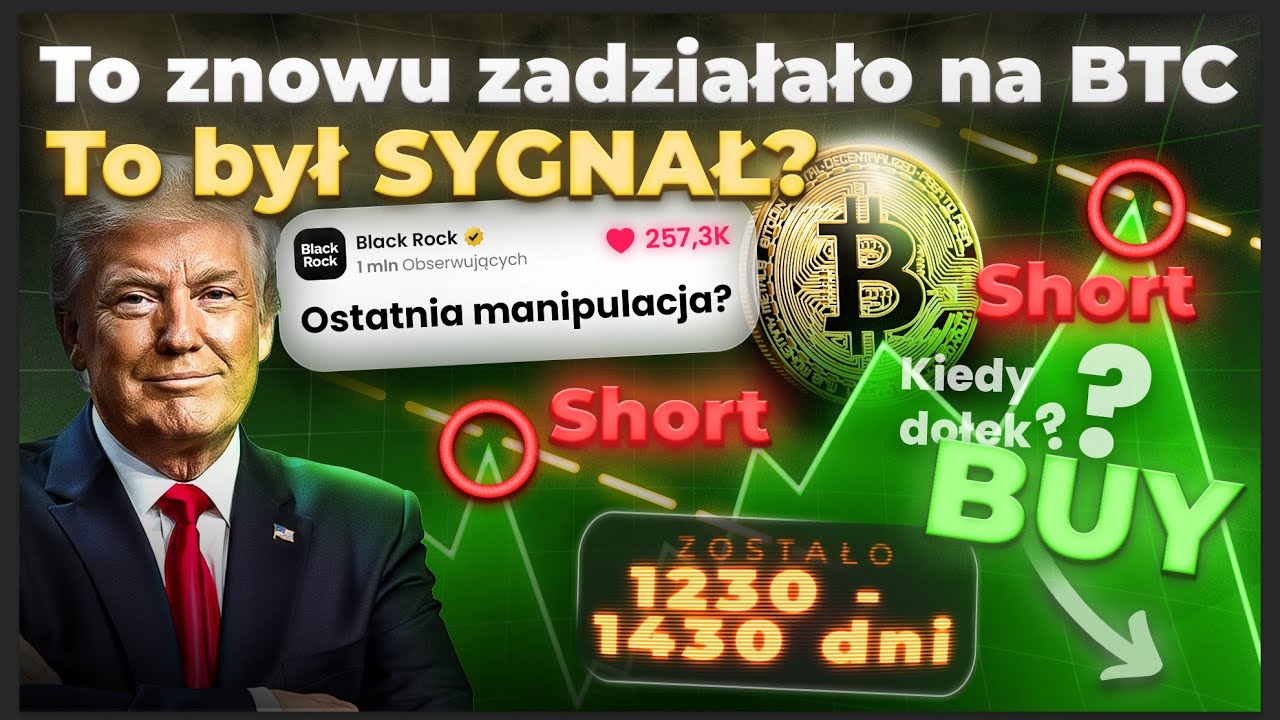 🚨UWAGA! Czeka nas kolejna manipulacja na BTC? Te dane i wskaźniki znowu zadziałały..