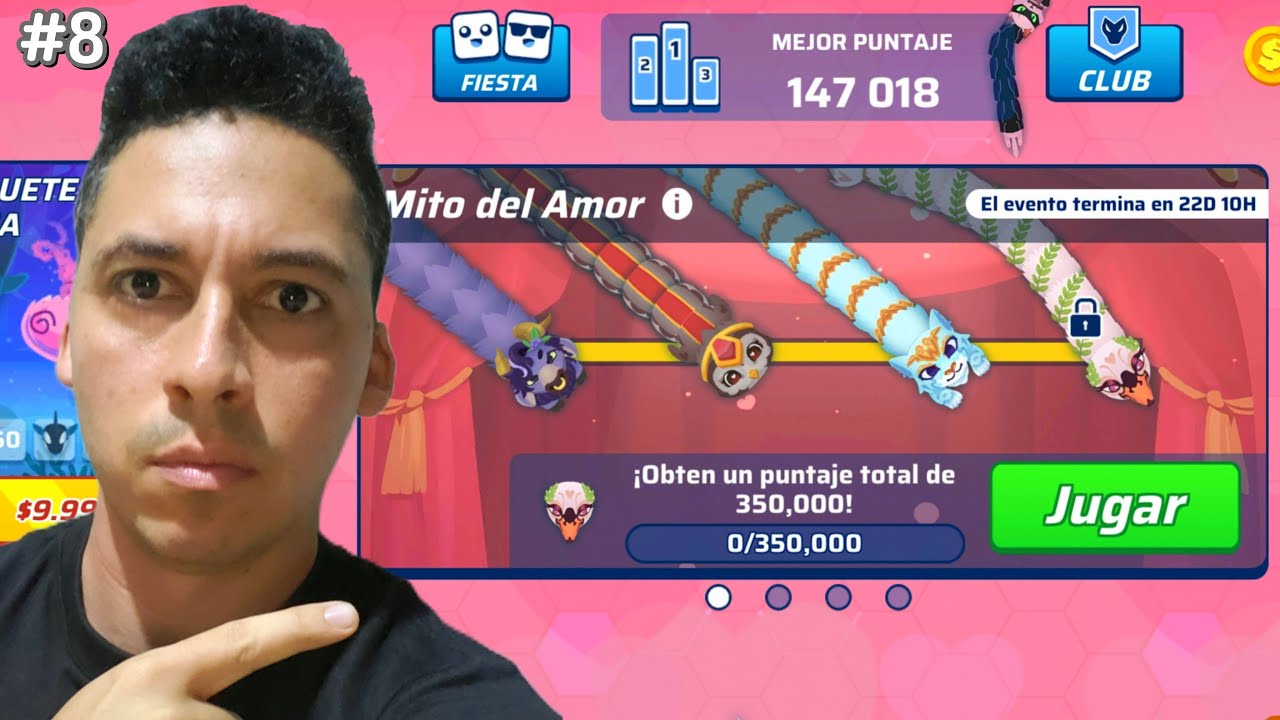 Snake.io - #8 - Todas Las Serpientes - Juegos De MELVIN