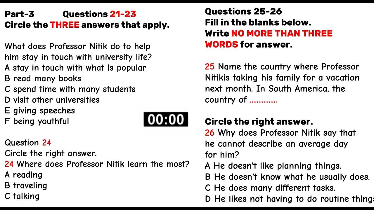 IELTS Listening Test 2024 - Practice Listening Test with Answers